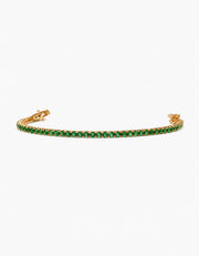 Emerald Tennis Bracelet Zj